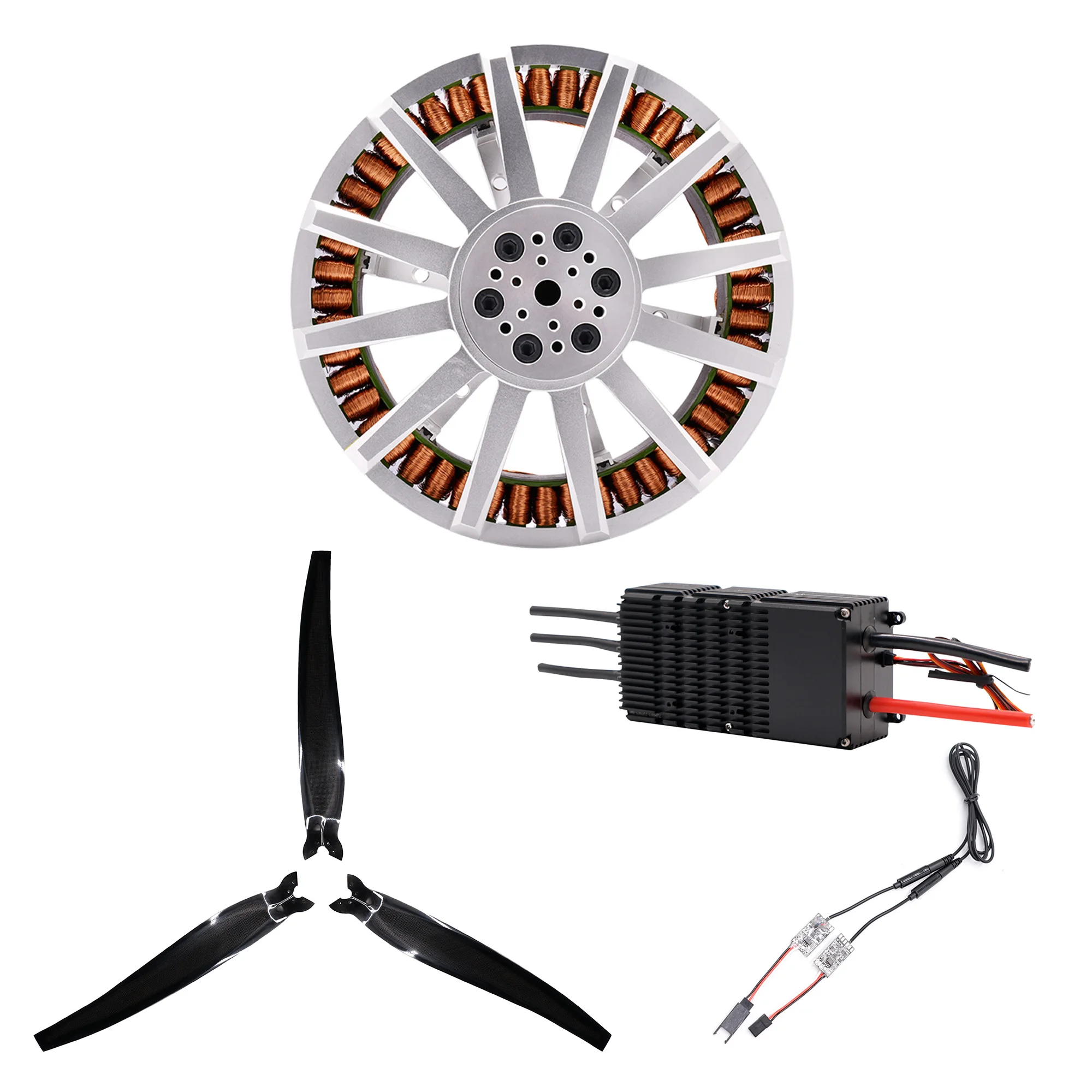 Drone Kit Heavy Lift - Kit combinato motore brushless elettrico per