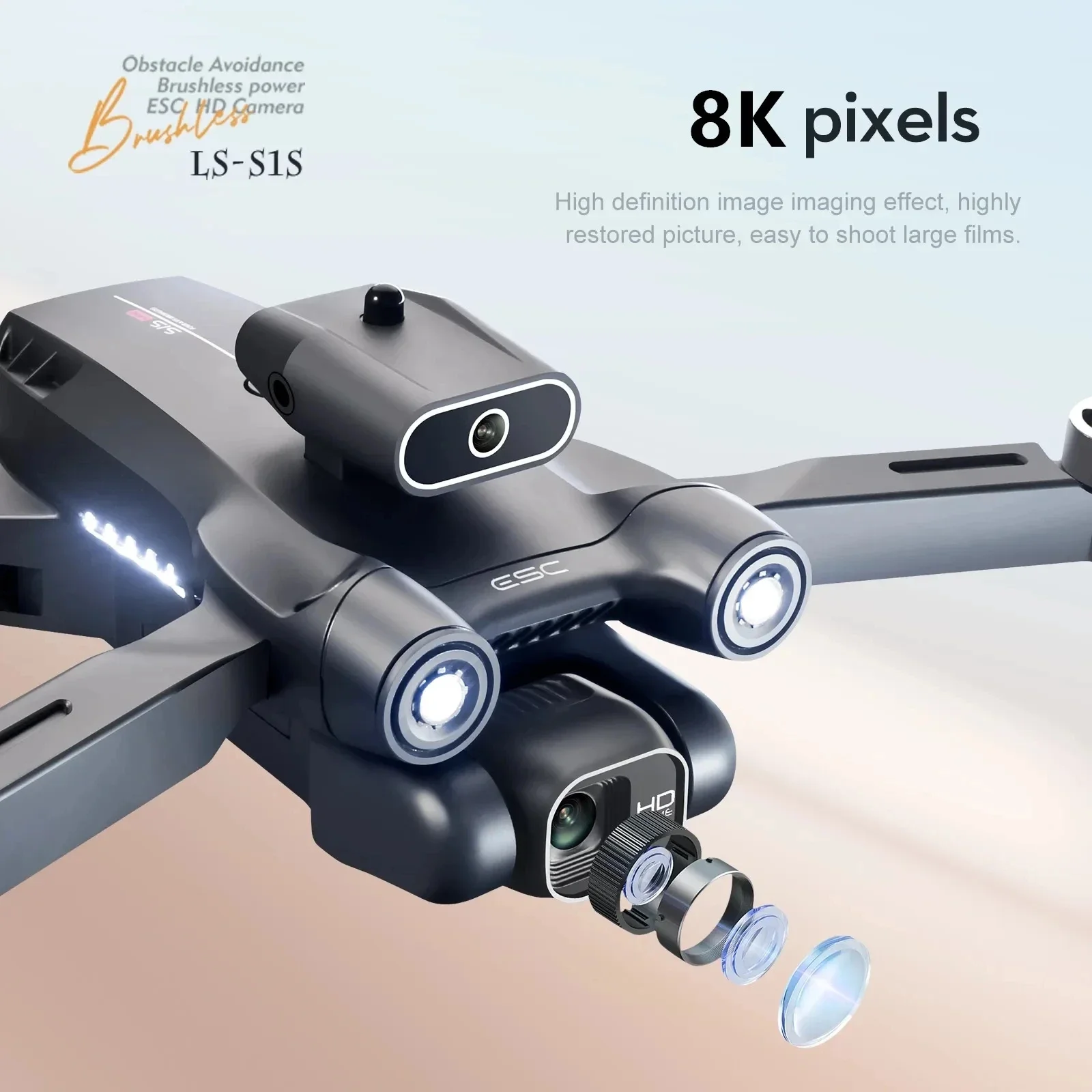Nuovo S1S 5G GPS Drone Camera  - Drone Kit Professional recensione e prezzo