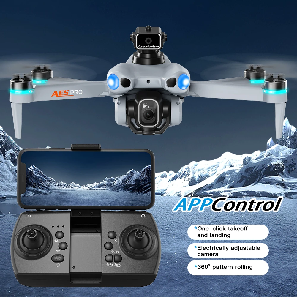 Drone AE5 Pro 8K HD con Scherm - Drone Kit Tricopter recensione e prezzo